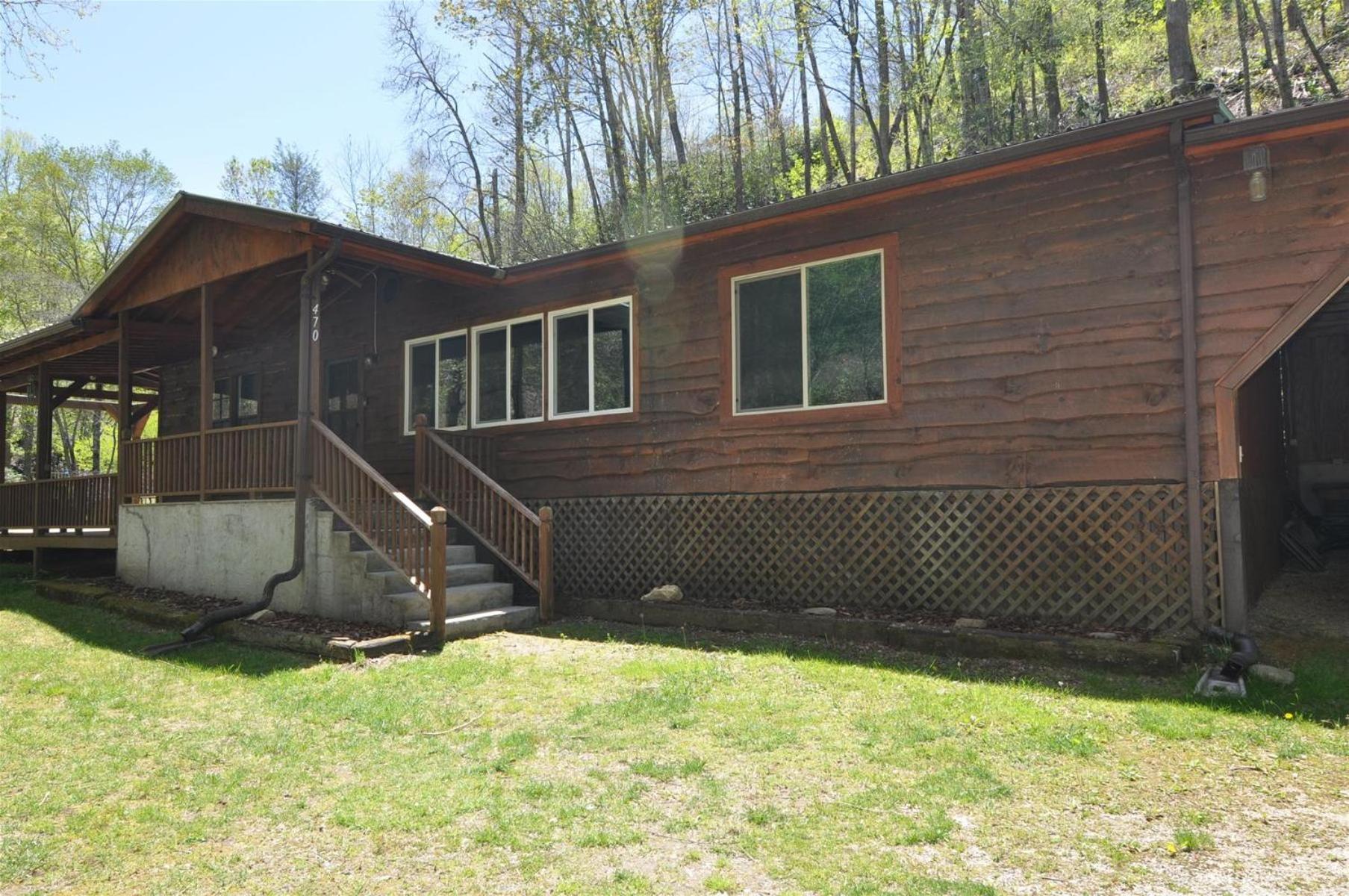Waterfall Hideaway Bryson City Bagian luar foto
